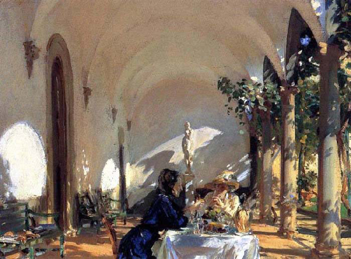 Breakfast in Loggia